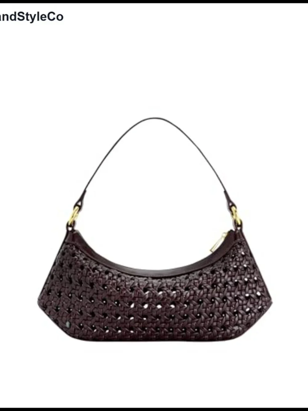 Women's Vegan Leather Hobo Shoulder Bag, Detachable Strap, Interior Pocket